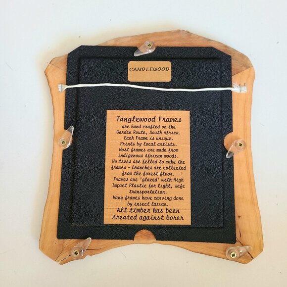 Tanglewood frame. Natural shape. Handcrafted in South Africa. - Picture 4 of 5